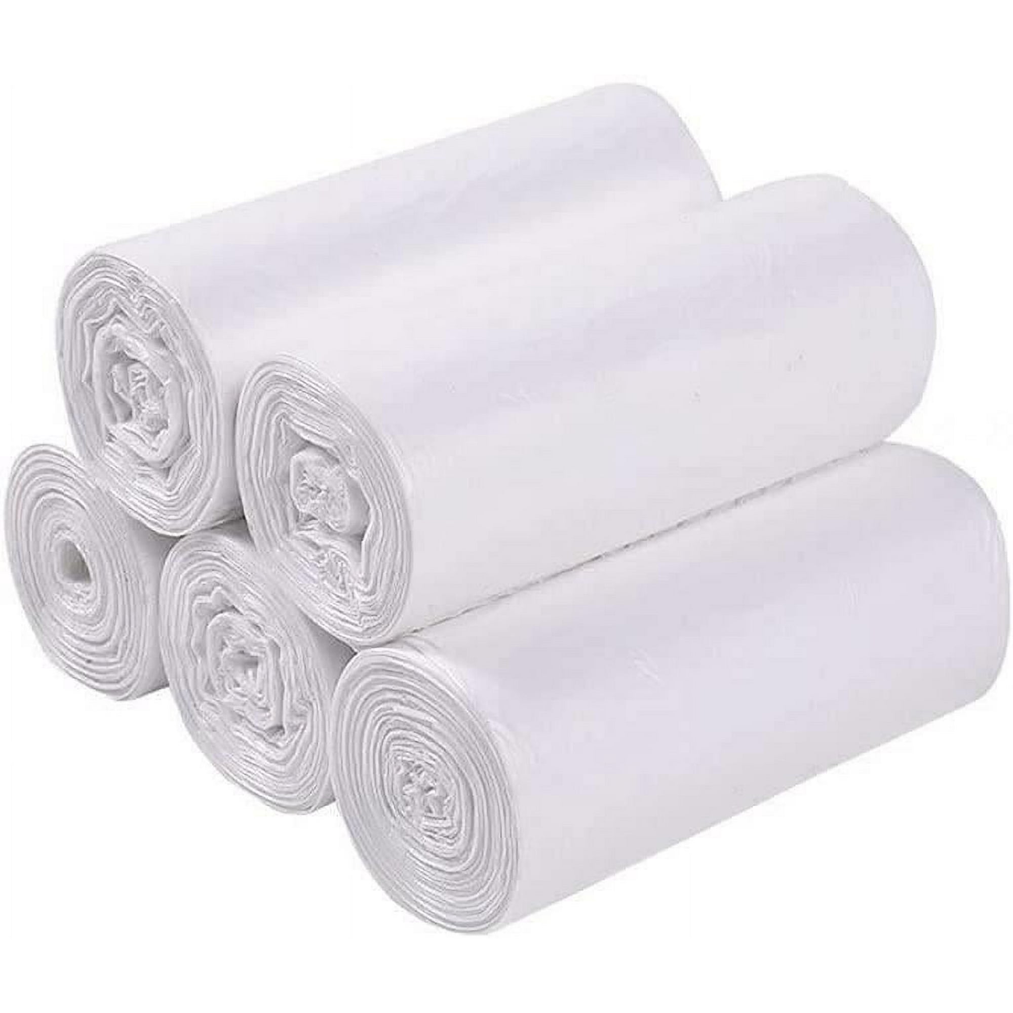 5 Rolls Small Trash Bags - 100 Counts Durable 4 Gallon Small Garbage Bags  for home office kitchen Ba…See more 5 Rolls Small Trash Bags - 100 Counts