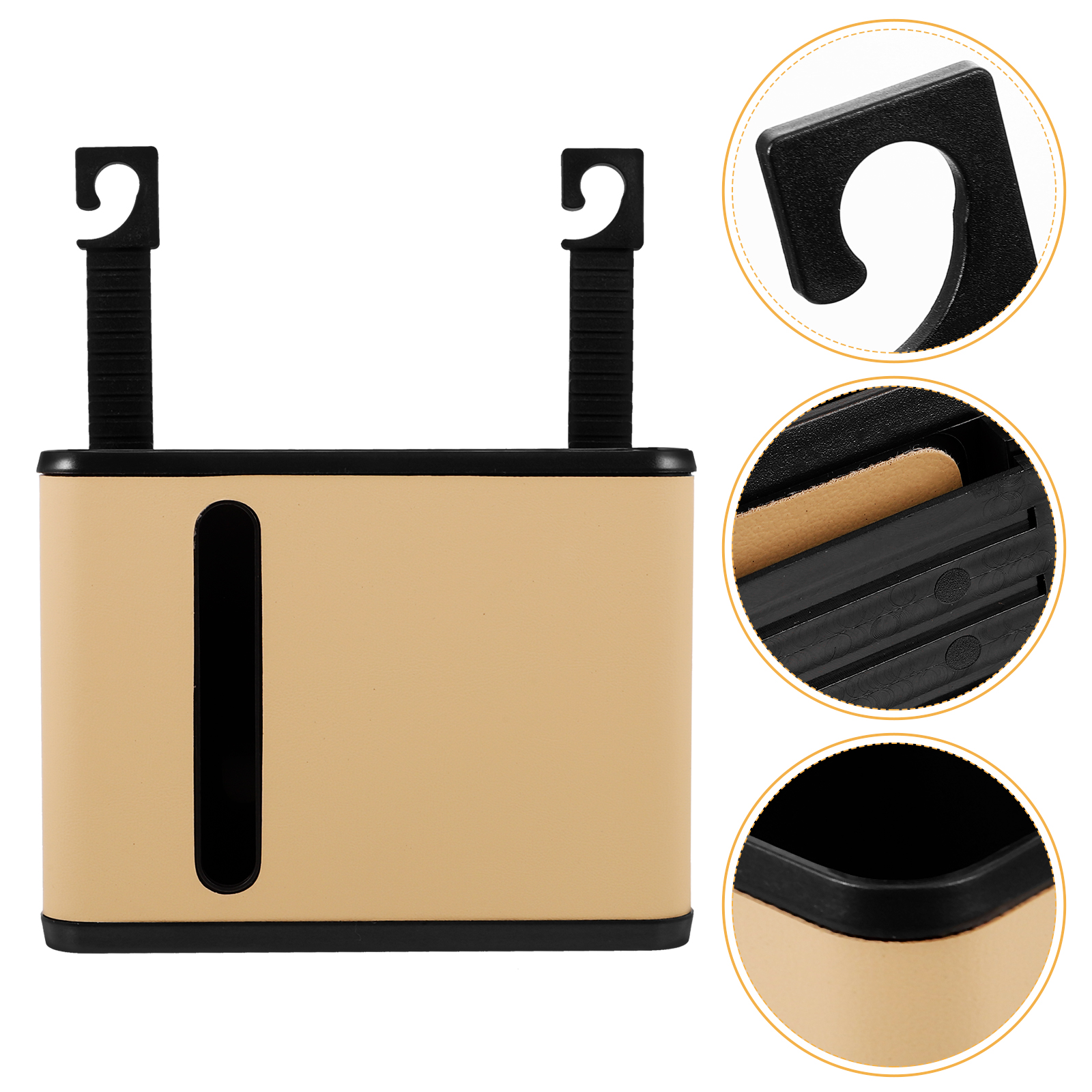 Trash Bin Cars Car Backseat Organizers Car Purse Holder Car Trash Can