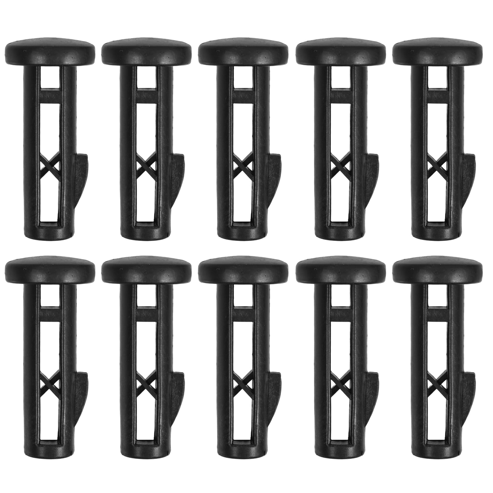 6pcs Trash Can Latch Bin Lid Hinge Pins Plastic Wheeled Trash