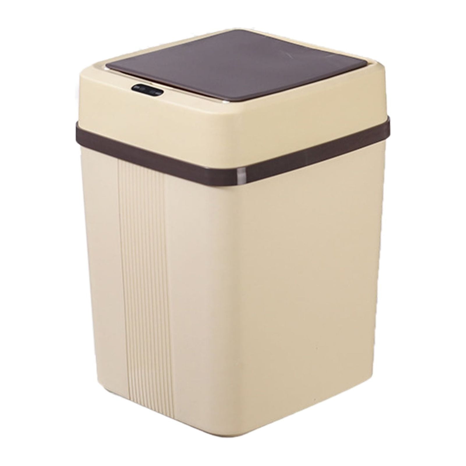 Trash Can 12L Smart Sensor Stable Dealing Cover Simple Style Automatic