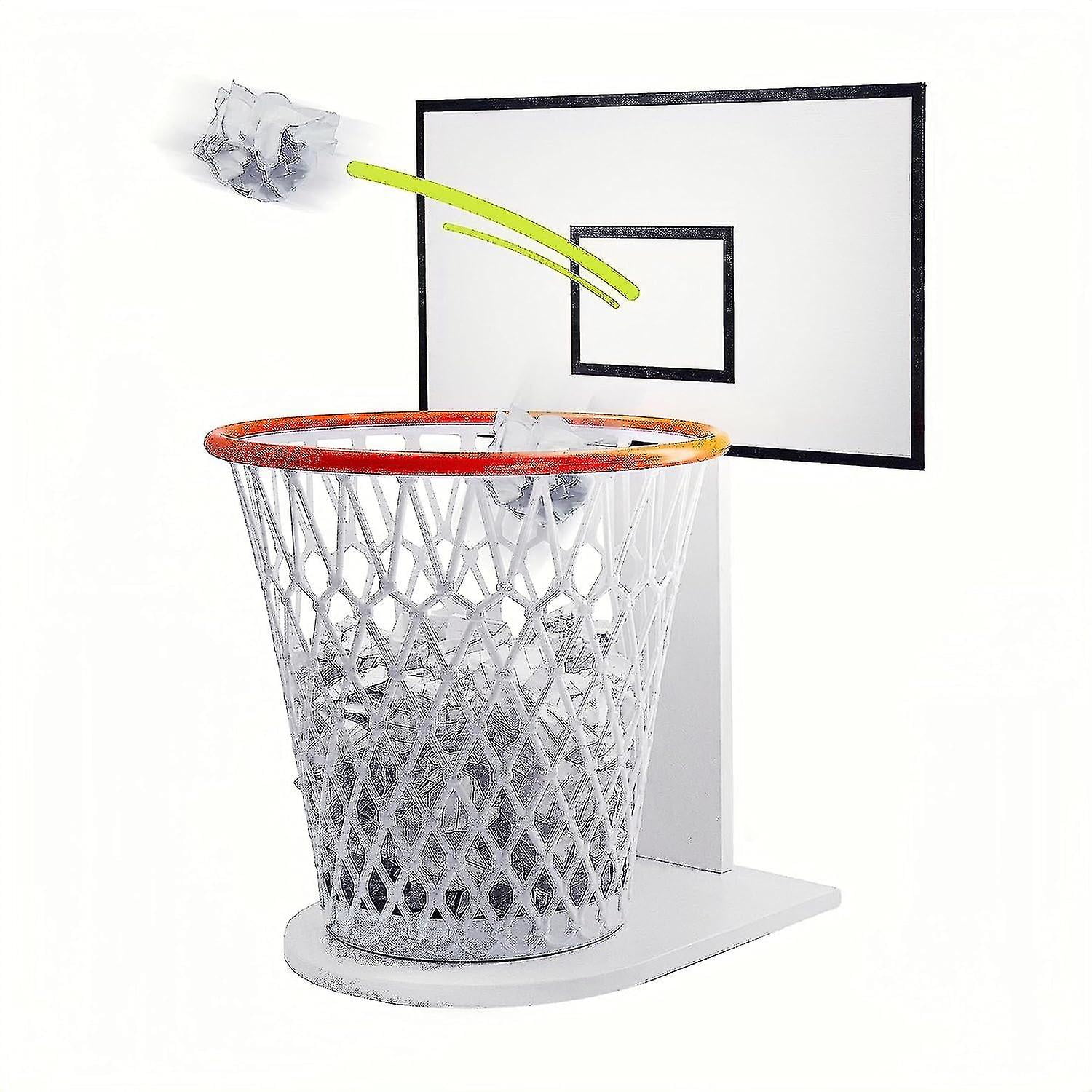 Trash Can Basketball Hoop, Basketball Trash Can, Basketball Rack Storage Basket, Trash Can