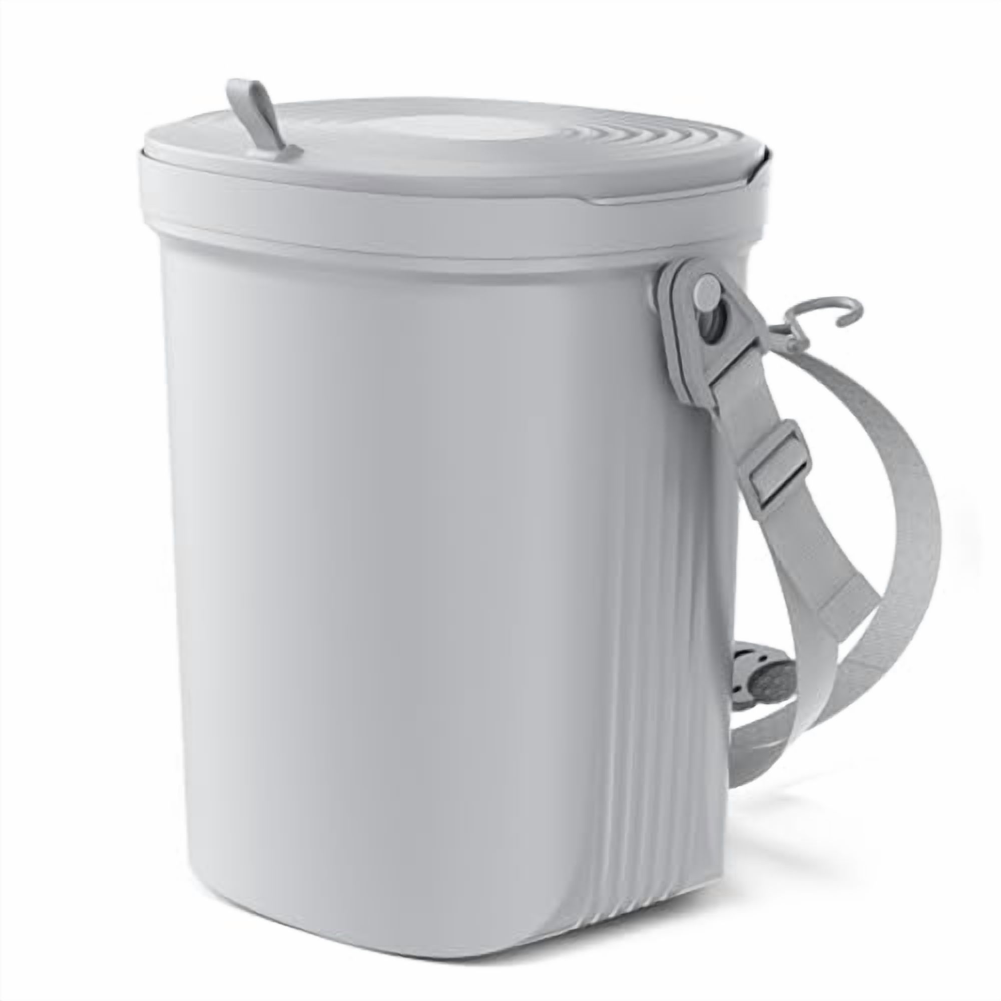 Trash Can for Car Garbage: Leakproof Silicone Car Waste Bin w/Lid for ...