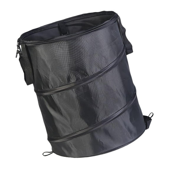 Trash Can Convenient Retractable Durable Oxford Trash Bin for