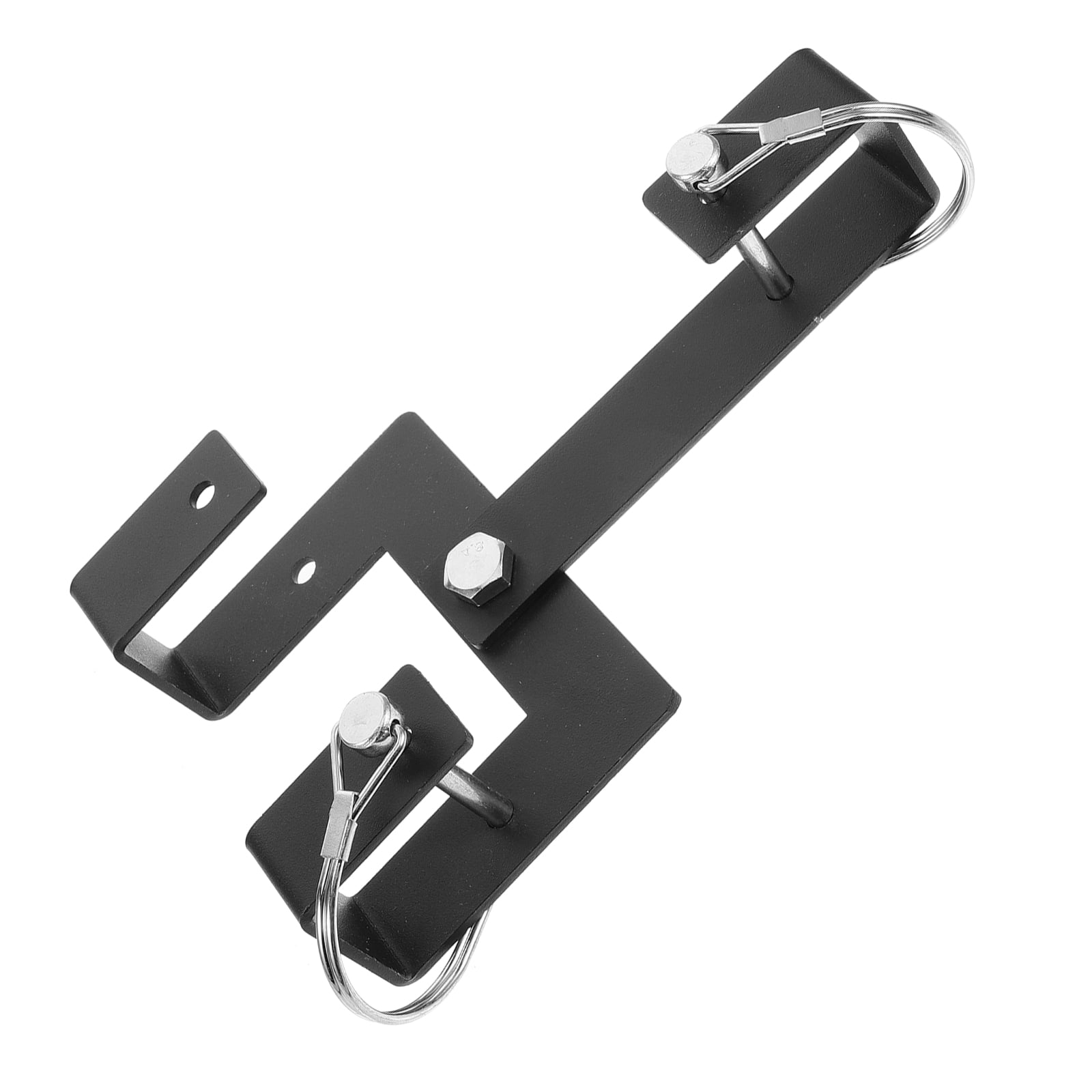 Trash Can Coupler Hauling Clip Hook Garbage Hitch Adapter Wheeled Trailer Container