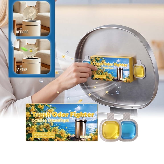 Trash Can Deodorizer – Garbage Odor Neutralizer, Air Freshener for Kitchen Bathroom, 15ml