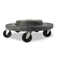 thumbnail image 1 of Trash Can Dolly Heavy-duty | 5 Caster | 460 Lb Capacity | 18" Gray, 1 of 8