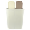 Trash Can Dual Compartments Trash Bucket Dry Wet Classified Trash Can