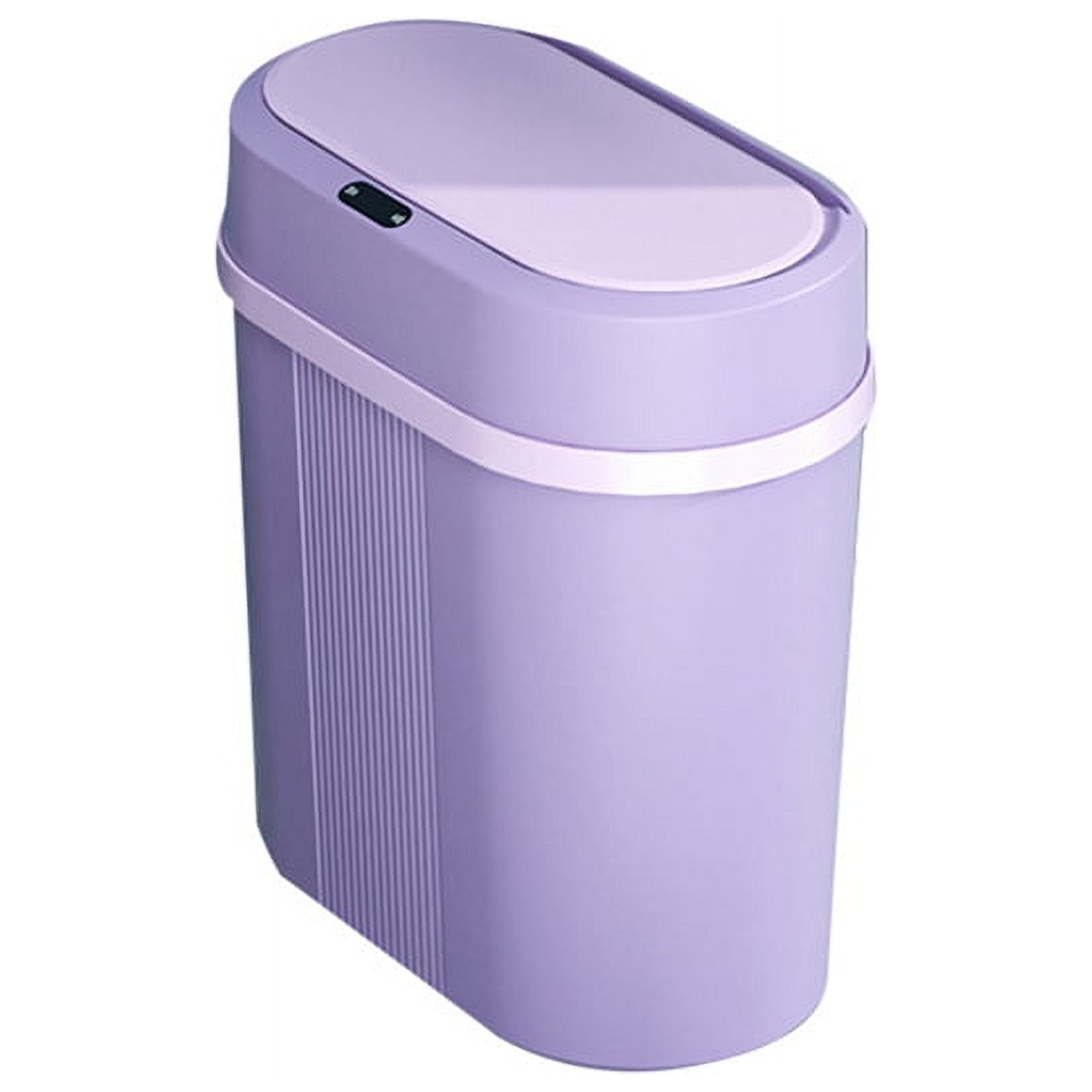 Trash Can Electronic Automatic Garbage Bin Purple