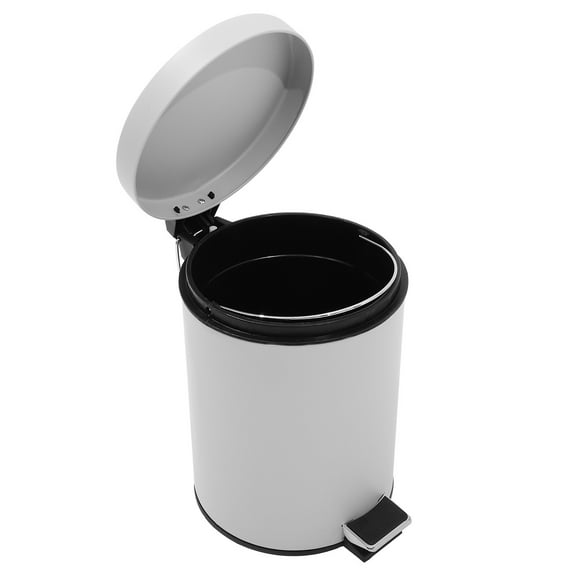 FONDOTIN Modern Design Trash Can Iron 1Set For Bedroom Indoor Use