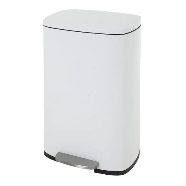 Trash Can Kitchen Stainless Steel Trash Can Trash Can with Lid