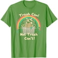thumbnail image 1 of Trash Can Not Trash Can't Funny Raccoon Unisex T-Shirt for Men Women Kids Toddler,Lime Color,Size 5/6, 1 of 5