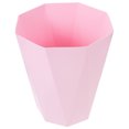 Trash Can Plastic Wastebasket Garbage Container Bin for Bathroom