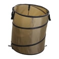 thumbnail image 1 of Trash Can Recycle Foldable Strong Bearing Trash Bin for Camping Yard Rubbish Brown M, 1 of 8