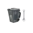 thumbnail image 1 of Trash Can Shaped Ceramic Coffee Mug With Lid and Spoon-Funny Mini Recycling Bin Cup for Office Desk, Home, Tea and Coffee, Gift for Coworkers, 1 of 6
