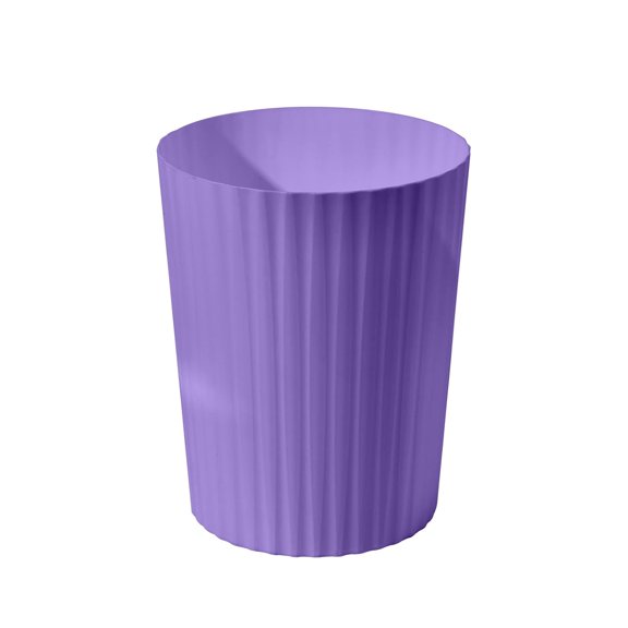 Trash Can - Small Waste basketbin - 2 Gallon- for Office,Home,Bathroom,Kitchen - Purple