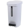 Trash Can Stepon Trash Can With Foot Pedal 10L Household Waste Basket