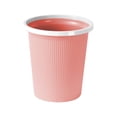 thumbnail image 1 of Trash Can Trash Can Without Cover，Shatter-Resistant Creative Striped Garbage Can，Thick Garbage Bin for Kitchen Living Room Bathroom Wastebasket, 1 of 5