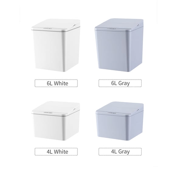 Trash Cans,Bedroom Usb Powered Car Kitchen Office With Lid Car -free Cans Induction Infrared Can Induction Bin Infrared Can With Kitchen Office Bedroom Bin Infrared