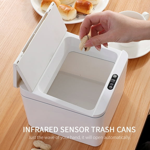 Trash Cans,Can Infrared 6l -free Cans Lid Car Kitchen With Lid Car Cans Induction Bin With Lid Induction Bin Can Kitchen Office Bedroom -free Cans Induction Sazoley