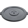 thumbnail image 1 of Global Industrial Plastic Trash Can Lid - 20 Gallon Gray, 1 of 5