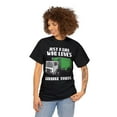 thumbnail image 1 of Trash Day Just A Girl Who Loves Garbage Trucks T-Shirt, 1 of 4