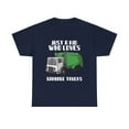 thumbnail image 1 of Trash Day Just A Kid Who Loves Garbage Trucks T-shirt, 1 of 9
