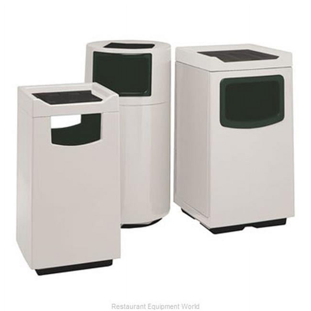 Trash Garbage Waste Container Stationary - 24 Gallon - Walmart.com