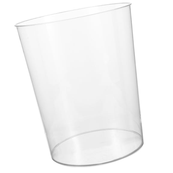 Trash Holder Boxes Garbage Can Convenient Trash Office 26X21X21CM White