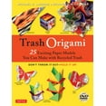 thumbnail image 1 of Pre-Owned Trash Origami: 25 Exciting Paper Models You Can Make with Recycled Trash: Origami Book with 25 Fun Projects and Instructional DVD [With DVD] (Paperback) 4805313528 9784805313527, 1 of 1