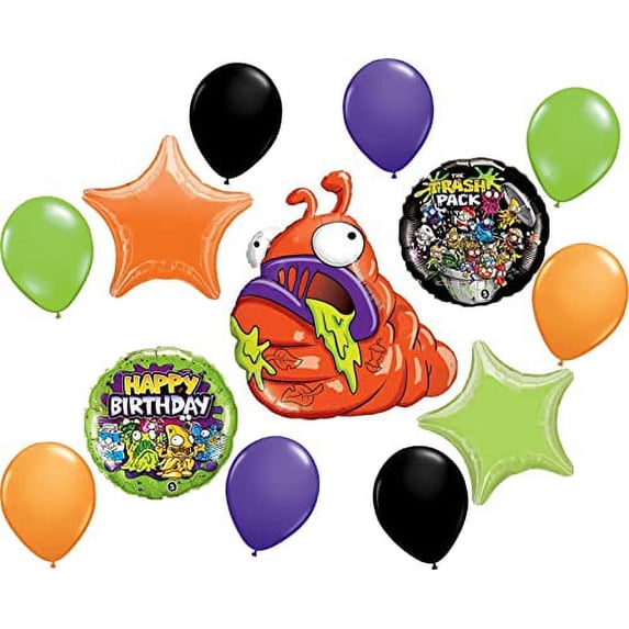 Trash Pack Birthday Party Supplies Balloon Bouquet Decorations