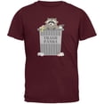 thumbnail image 1 of Trash Panda Raccoon Maroon Adult T-Shirt - 2X-Large, 1 of 1