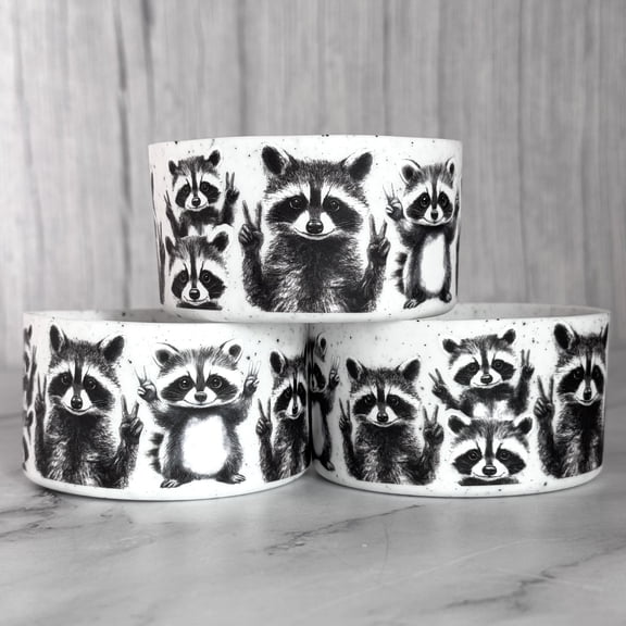 Trash Panda Raccoon Tumbler Boot