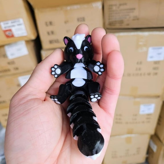 Trash Raccoon, Fox, Panda, Possum, Skunk - 3D Fidget - Collectible Figurine