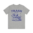 thumbnail image 1 of Trash Reader Funny Raccoon Shirt, Raccoon Unisex Shirt Book Lover Tee, 1 of 7