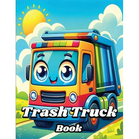 Trash Truck Book: Easy and Funny Garbage Vehicles for Kids, (Paperback)