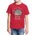 thumbnail image 1 of Trash Truck Its My Birthday Youth T Shirt (Red, XS-XL), 1 of 4