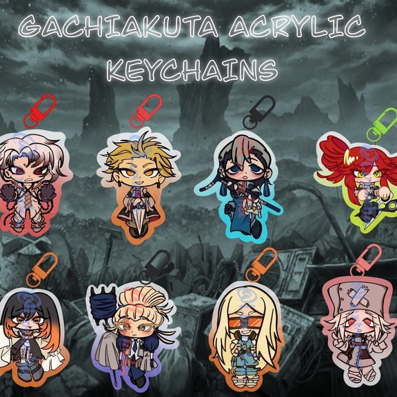 Trash World Manga Acrylic Keychains, random 1 pack