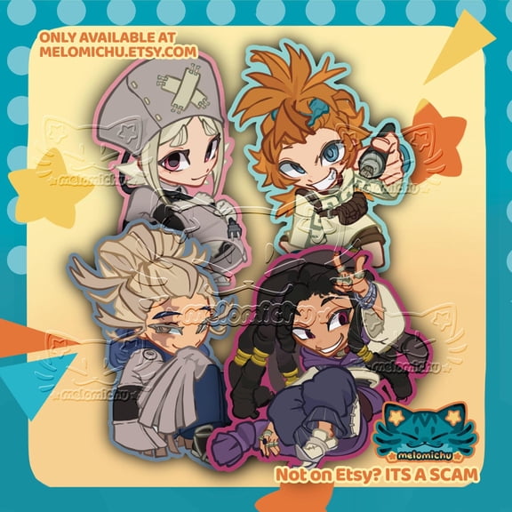 Trash World Manga Characters keychains - Acrylic Keychain, random 1 pack