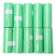 Trash bag 10 Rolls Multifunctional Disposal Bag Disposable Diaper Sacks
