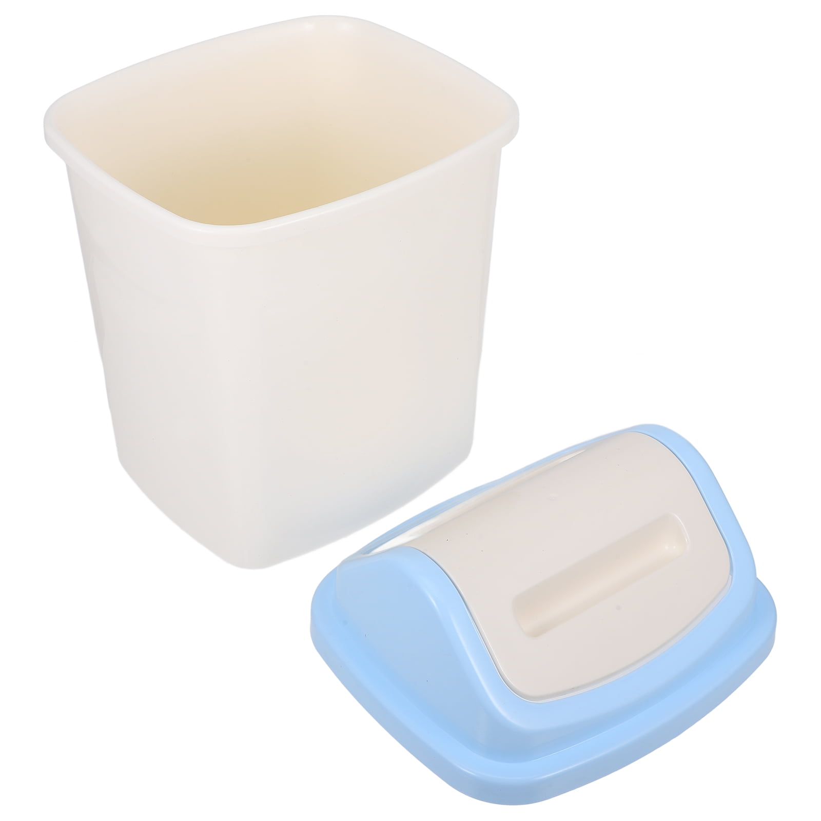 Trashcans Garbage Pail Waste Bin with Lid Step Trash Can Bathroom ...