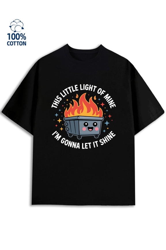 Trashy Fire men's 180G 100% Cotton black Vintage Unisex Shirt Graphic Tee tshirts Trendy Unisex Shirt Cotton tshirts Funny Unisex Shirt Graphic Tee tshirts Casual Unisex Shirt Printed tshirts