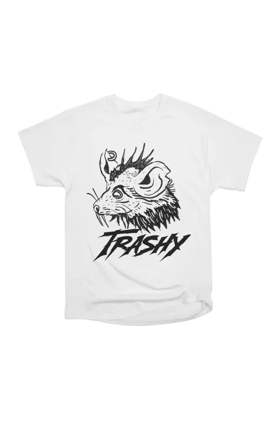 Trashy Rat T-Shirt Tee Gift For Him Merch For Her Apparel For Friend
