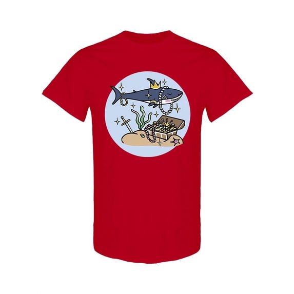 Trasure Shark T-Shirt Men -Image by Shutterstock, Male 3X-Large