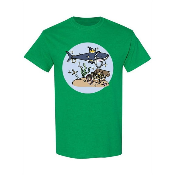 Trasure Shark T-Shirt Men -Image by Shutterstock, Male Large