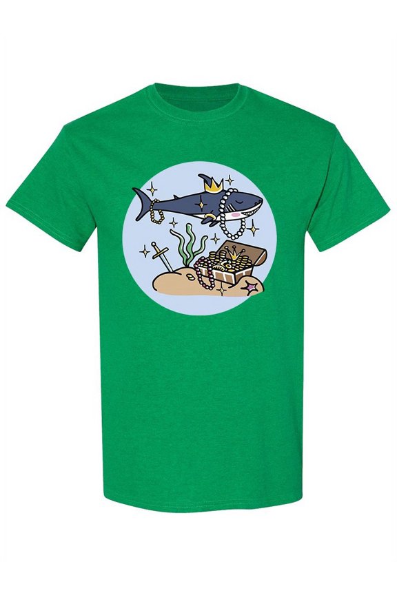 Trasure Shark T-Shirt Men -Image by Shutterstock, Male Medium