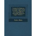 thumbnail image 1 of Tratado De Medicina Y Cirugia Legal Te�rica Y Pr�ctica, Seguido De Un Compendio De Toxicolog�a : Medicina Legal, Volume 1 (Paperback), 1 of 1