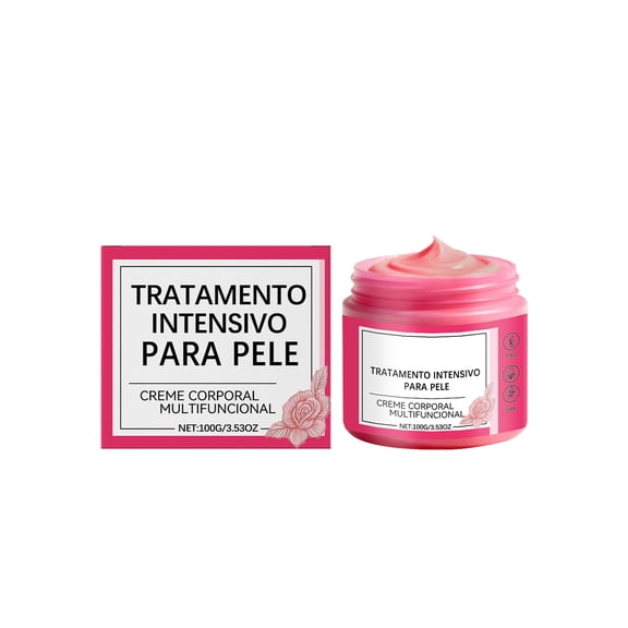 Tratamento Intensivo Para Pele, Creme Corporal Multifuncional, Mild and Safe Formula, Nourishes and Conditions Body Skin, Helps Improve Skin Texture for a Smooth, Supple Finish