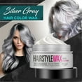 Tratamiento Para Cabello, Silver Gray Hair Wax Color Wax Instant Silver