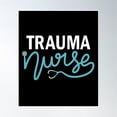 thumbnail image 1 of Trauma Nurse - Emergency Nursing Department Poster Wall Art, Modern Wall Decor, 8x12 UNFRAMED, 1 of 3