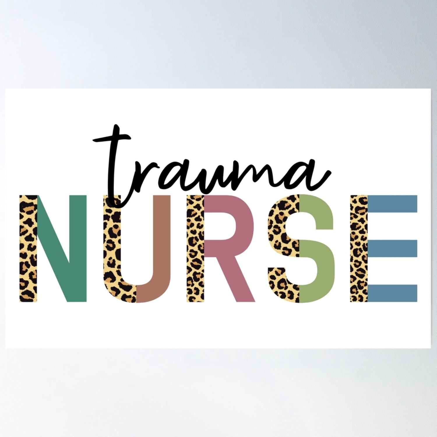Trauma Nurse Panther Cheetah Print | Gifts For Trauma Nurse | Future ...